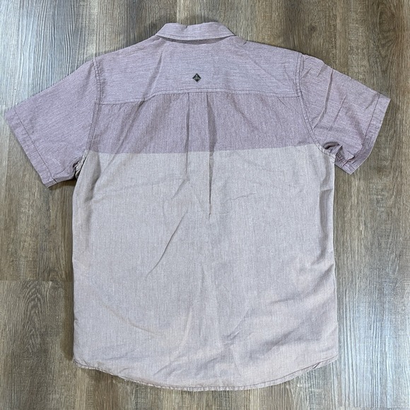 PrAna Broderick Hiking Shirt Large Organic Cotton Outdoors Casual Mens - Picture 2 of 13